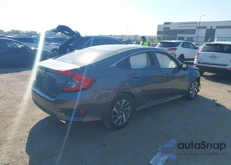 2016 Honda Civic Ex from USA, damaged, VIN 19XFC2F70GE055177